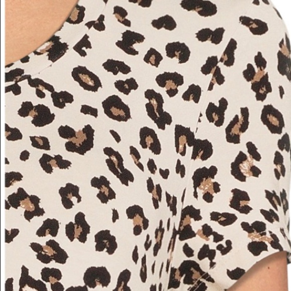 3/$25Maternity animal print tee shirt dress - Picture 3 of 7